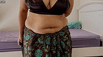 Beautiful NRI Wife Wearing Saree – Sexy Milky Boobs Cleavage