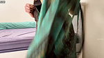 Beautiful NRI Wife Wearing Saree – Sexy Milky Boobs Cleavage
