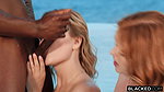 Jia Lissa & Lily Blossom – Two Sweet Babes Share Two Monster Black Cocks