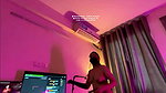 BATWOMEN_ Ticket show pussy fingering and hardcore squirting in bathroom