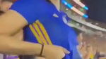 boobs showing in stadium