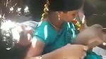 Desi Aunty Nipple Squeeze by Two Guys at Roadside Hut