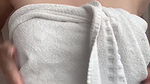 SLUTTY BIMBO HOT TOWEL DROP SEXY SHOW