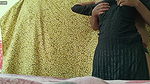 Hot Indian Desi village bhabhi pussy Fucking in dogy style position clear Hindi audio