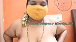Lovely-latha private show enjoying dommy on pussy