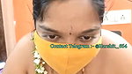 Lovely-latha private show enjoying dommy on pussy