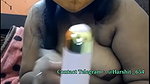 Lovely-latha private show enjoying dommy on pussy