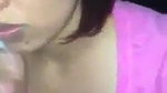 Cheater Bhabhi Sucking Boyfriend Dick & Talking with Husband on Phone