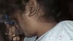 Cute girl blowing