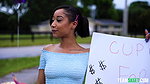 Alicia Reign – Alicia Reign Is Selling Cupcakes To Bring In Some Extra Money For School