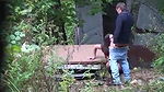Amateur sex with russian prostitute in the park (1)