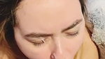 Amazing Babe Gets Cum All Over Her Face