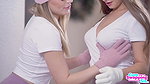Anna Claire Clouds & Penelope Kay – Stepsister And Her Best Friend Shares Stepbrother’s Cock