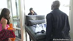 April Olsen – Sexy Brunette With Two Black Guys