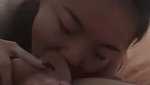 Asian College Girl BJ and Rimjob