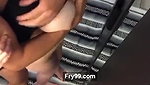 Asian College Girl Standing Fuck