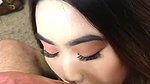 Asian Sucking till Cum