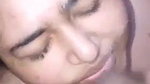 Taking cumshot on face
