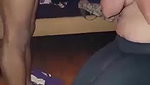Chuby aunty oral sex