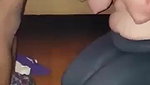 Chuby aunty oral sex
