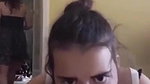 Cute Babe Giving Blowjob To Lover With Her Friend Moving Behind