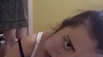 Cute Babe Giving Blowjob To Lover With Her Friend Moving Behind