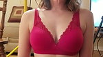 Cute girl blows her bf