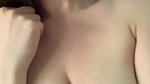 Cute girl gets cum on her face
