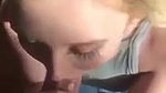 Cute girl slomo blowjob