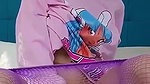 Cute Teen Riding and Hard Fucking with Loud Moaning