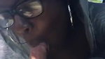 Ebony Babe Car BJ