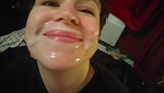 Emo Short Hair Girl Enjoy Sucking