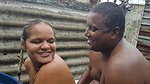 Fat wife finding hard to spread her legs for horny hubby