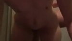He gives her anal while talking to her husband