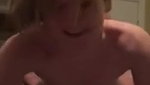 He gives her anal while talking to her husband