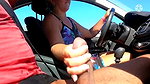 Horny couple car fun video unseen