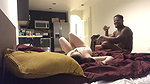 Horny wife fucking with black boy