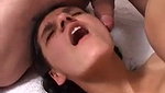 Innocent girl anal and threesome creampie