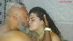 Mature couple first time showing their romance