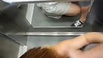 MILF With Big Boobs Sucks Dick In Elevator