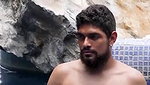 Neighbour aunty with boy at pool