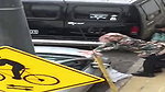 Roadside threesome