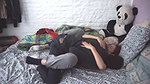 Screaming wife while fucked by her ex lover