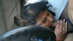 sexy bhabhi giving blowjob in car