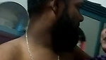 Desi village bhabi kiss with old father in lw