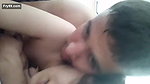 Sexy girl reverse fucking