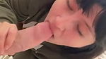 She is hot sucking big dick