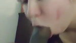 She loves sucking big black cocks