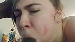 She loves sucking big black cocks