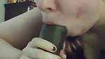 She loves sucking big black cocks